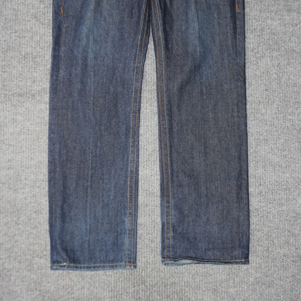 True‎ Religion Joey Koi Fish Embroidered Bobby Jeans Mens 36 Blue Rare Grail